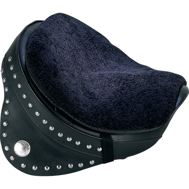 Diamond Plate Honeycomb TPE Gel/Memory Foam Motorcycle Seat Cushion