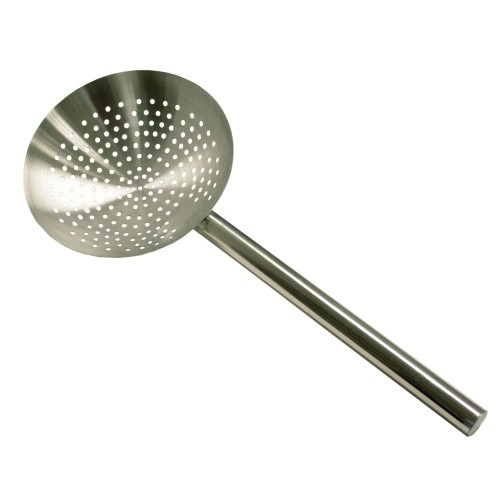 10" Wide Stainless Steel Wok Skimmer, 16" Long - Case of 12