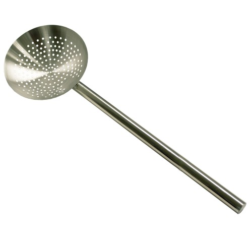 10" Wide Stainless Steel Wok Skimmer, 31" Long - Case of 12