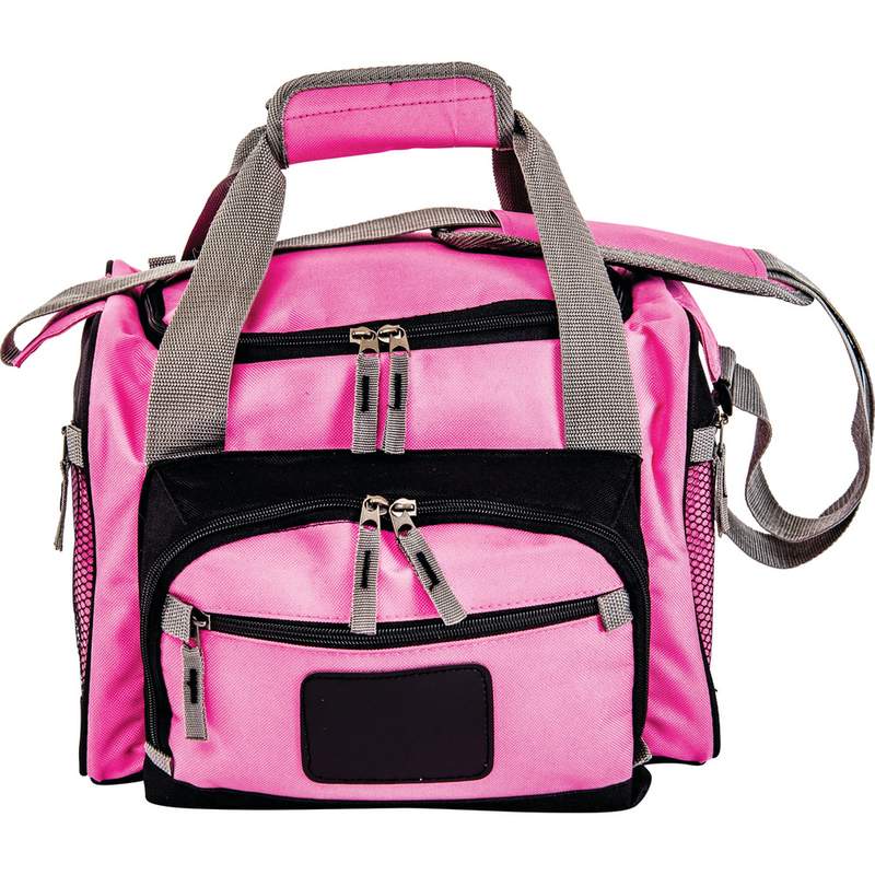 Extreme Pak Pink Polyester Cooler Bag with Zip-Out Liner LUCBZPP