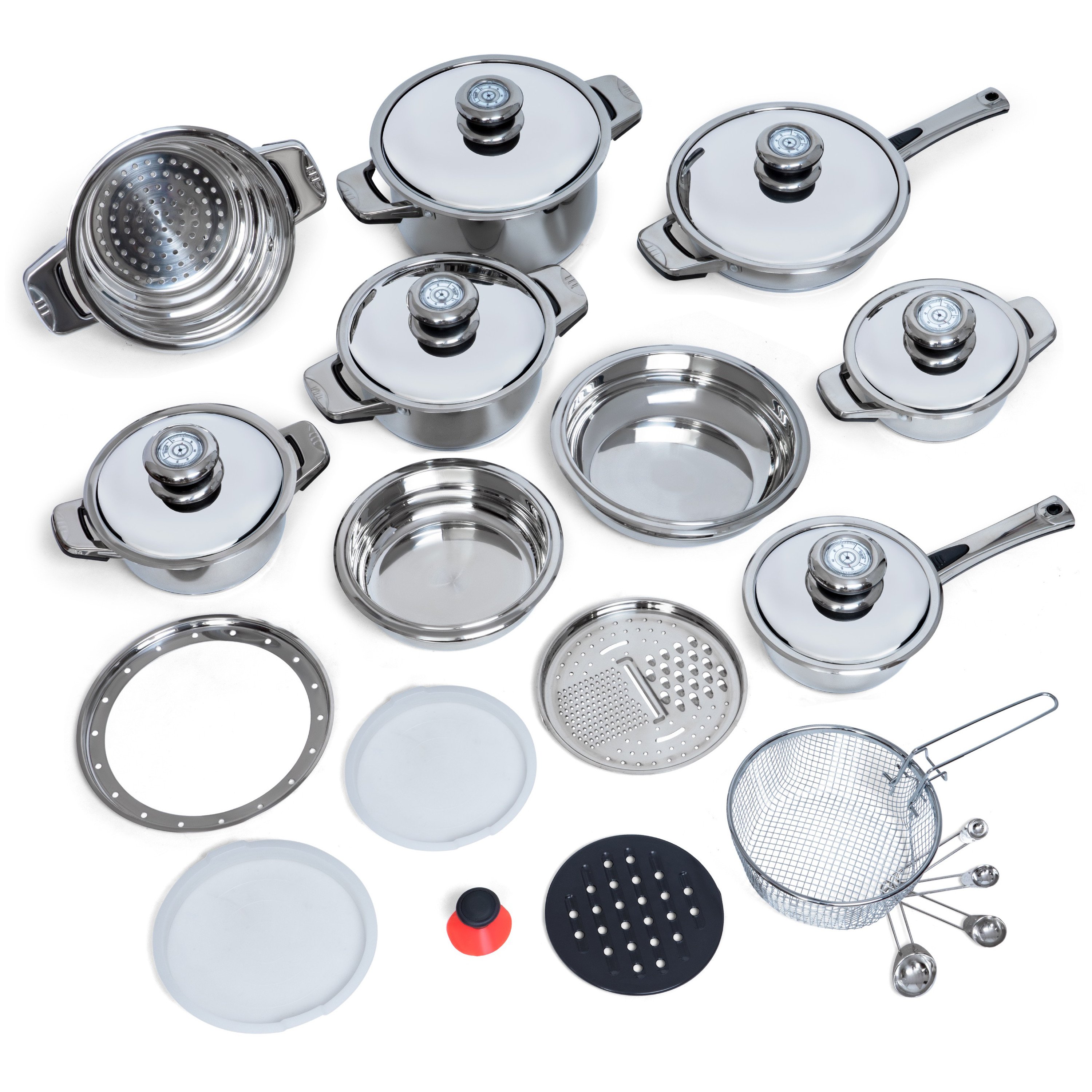 Waterless Cookware, kitchen decor, stock pots [steam control