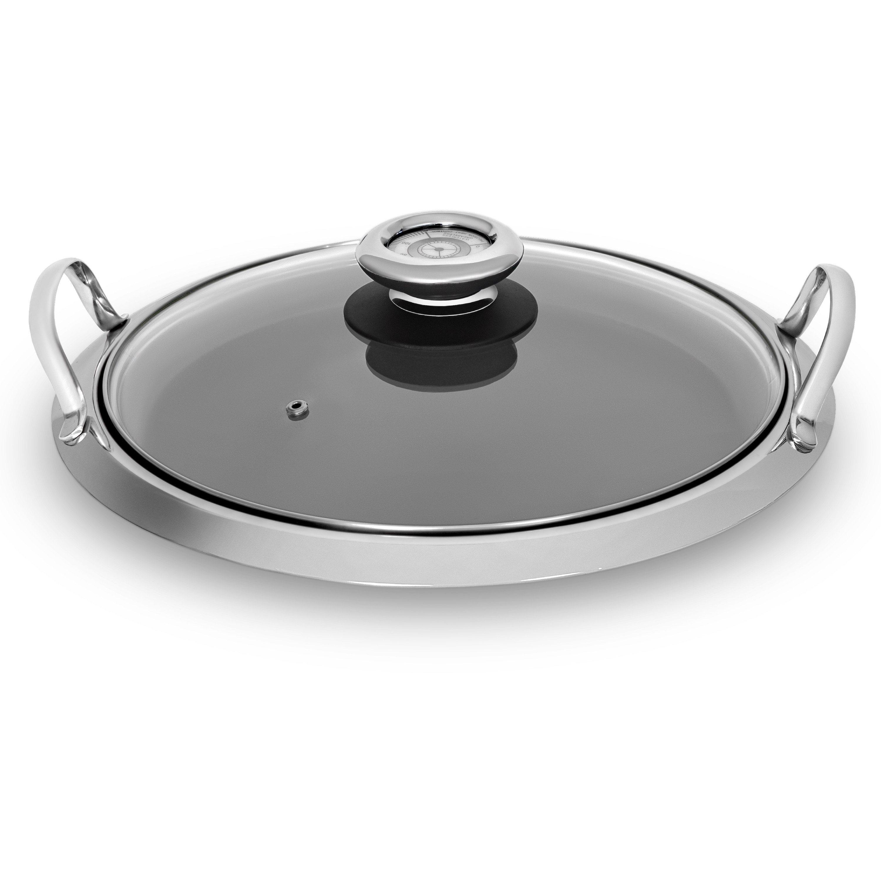  Chef's Secret T304 Stainless-Steel 11-Inch Square Griddle,  Ideal for Grilling : Home & Kitchen